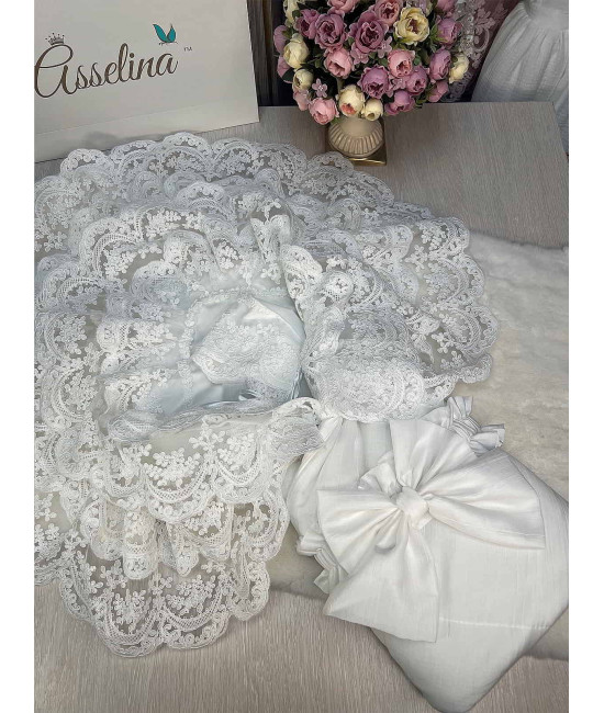 Конверт на выписку Келли молочный