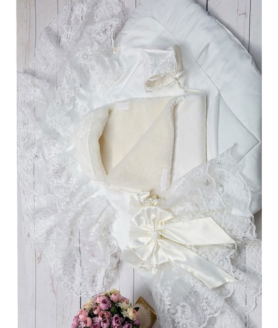 Конверт на выписку Кьяра молочный