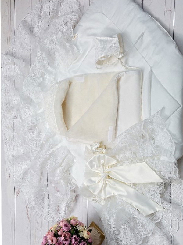 Конверт на выписку Кьяра молочный