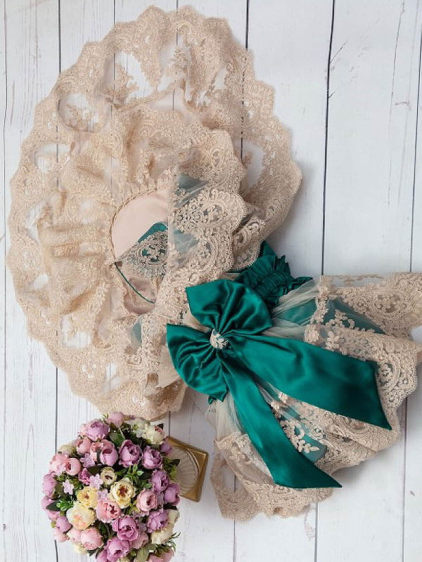 Конверт Лави изумрудный