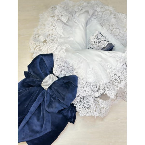 Конверт на выписку Лола Бархат синий