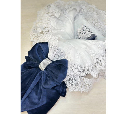 Конверт на выписку Лола Бархат синий