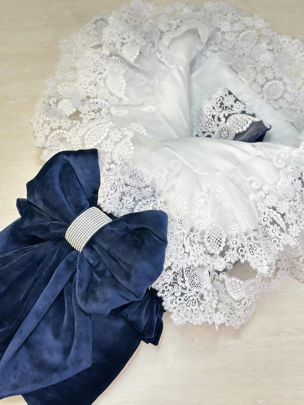 Конверт Лола Бархат синий