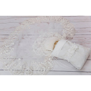 Конверт на выписку МариМар молочный