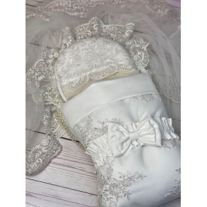 Конверт на выписку МариМар молочный