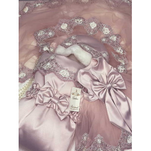 Комплект на выписку МариМар пыльная роза