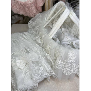 Комплект на выписку МариМар молочный