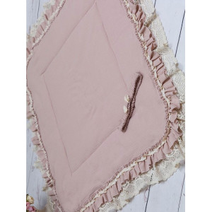 Летний муслиновый конверт на выписку Мелисса какао