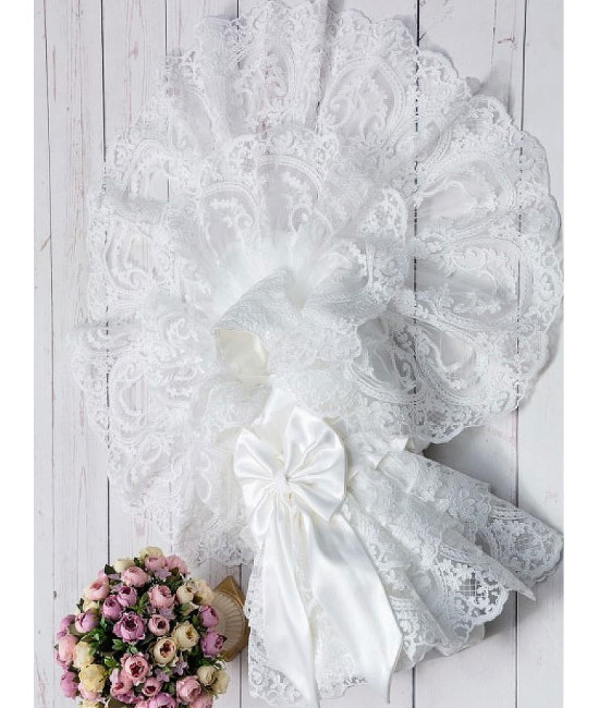 Конверт на выписку Милана молочный