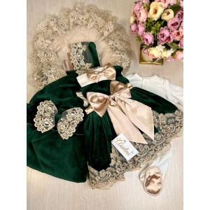 Комплект на выписку Мира-Лея изумрудный