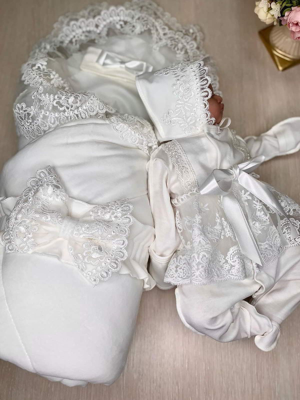 Комплект Мира-Кокетка молочный