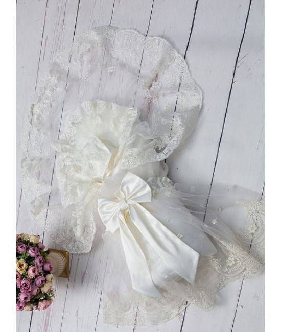 Конверт на выписку Оливия молочный