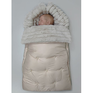 Конверт для новорожденного Пуф крем-брюле