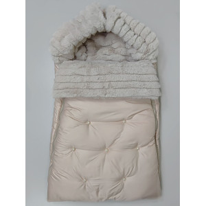 Конверт для новорожденного Пуф крем-брюле