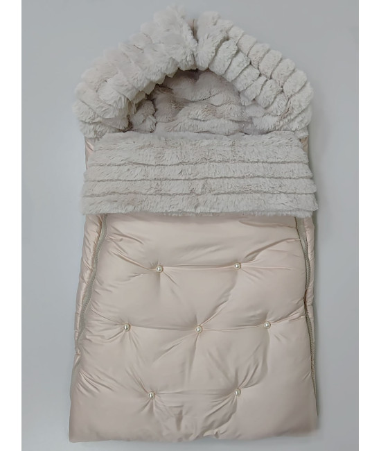 Конверт для новорожденного Пуф крем-брюле