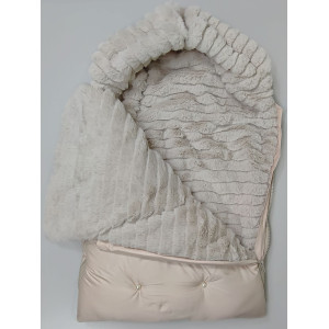 Конверт для новорожденного Пуф крем-брюле