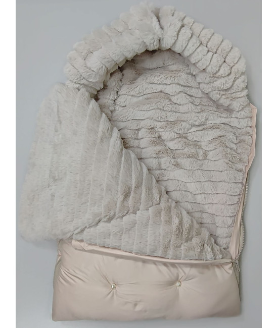 Конверт для новорожденного Пуф крем-брюле