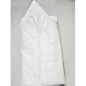 Конверт для новорожденного Пуф белый-молочный