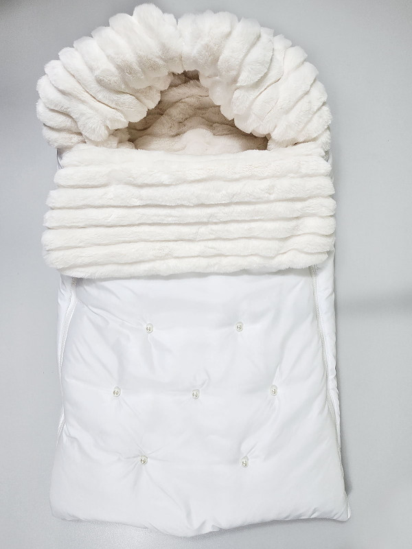 Конверт Пуф белый-молочный