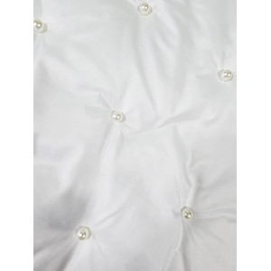 Конверт для новорожденного Пуф белый-молочный