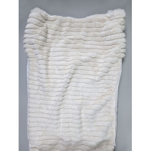 Конверт для новорожденного Пуф белый-молочный