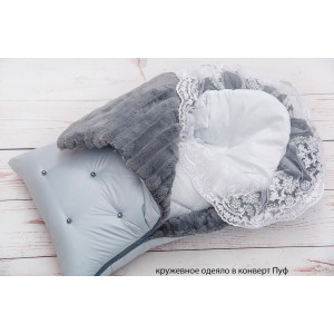 Конверт для новорожденного Пуф бронза