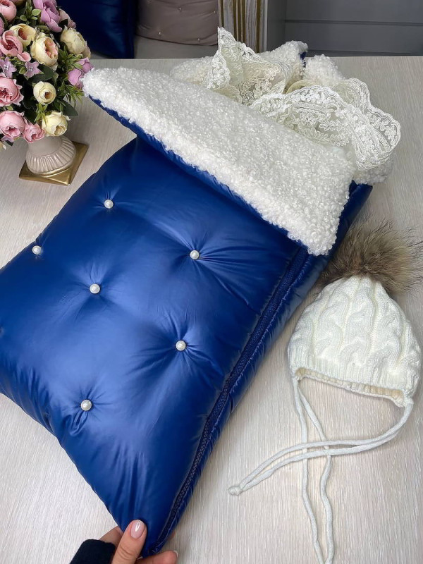 Конверт Пуф-Бараш синий