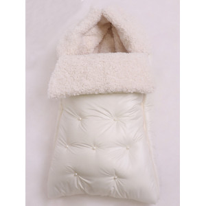 Конверт для новорожденного Пуф-Бараш молочный