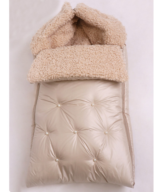 Конверт для новорожденного Пуф-Бараш ваниль