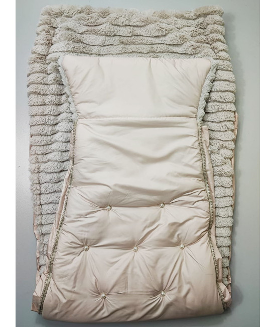 Конверт для новорожденного Пуф крем-брюле