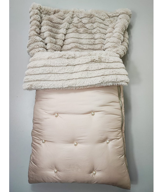 Конверт для новорожденного Пуф крем-брюле