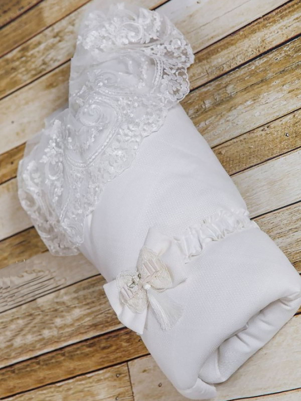 Конверт Рогожка молочный