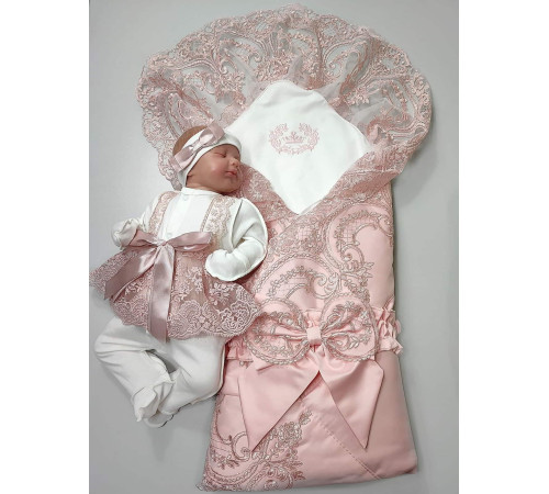 Комплект на выписку Роскошь-Кокетка пудра