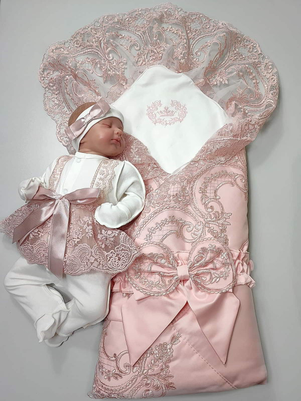 Комплект Роскошь-Кокетка пудра