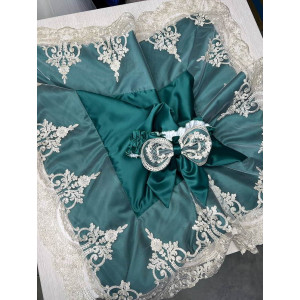 Комплект на выписку Роскошь-Джентльмен изумруд