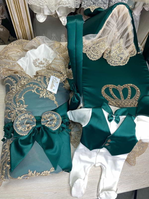 Комплект Роскошь-Джентльмен изумруд