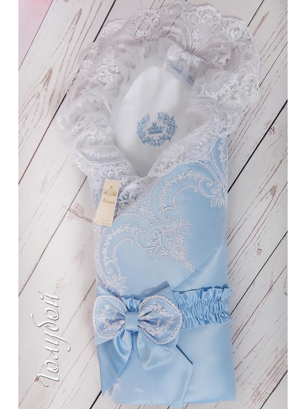 Конверт Роскошь голубой