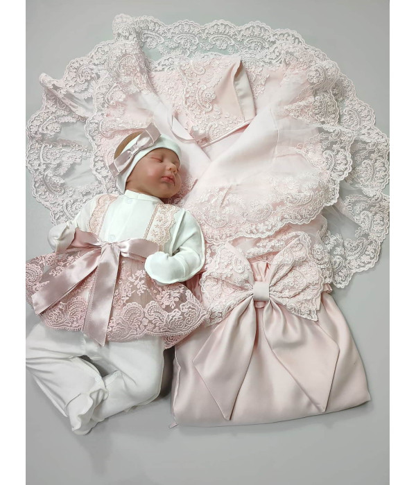 Комплект Самия-Кокетка пудра