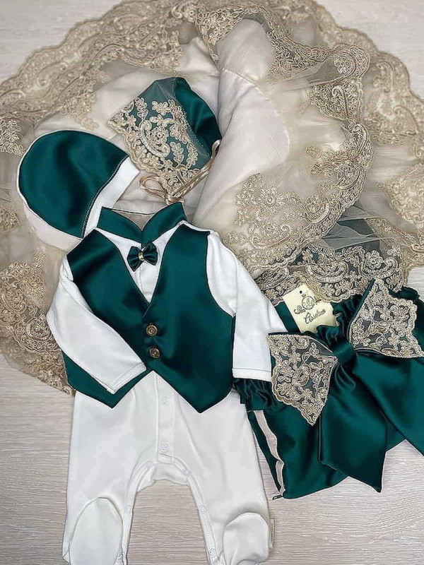 Комплект Самия-Джентльмен изумруд