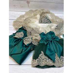 Комплект на выписку Самия-Маркиза изумруд