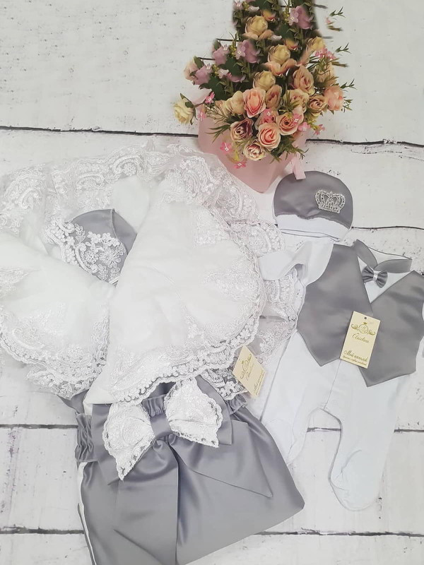 Комплект Самия-Джентльмен серый