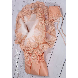 Конверт на выписку Самия абрикосовый