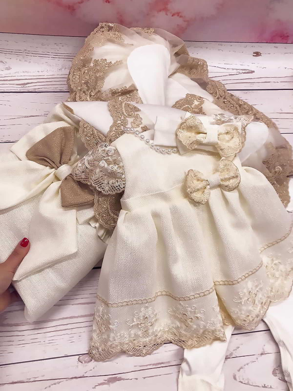 Комплект Самия-Неаполь люрекс какао