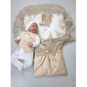 Комплект на выписку Самия-Джентльмен ваниль