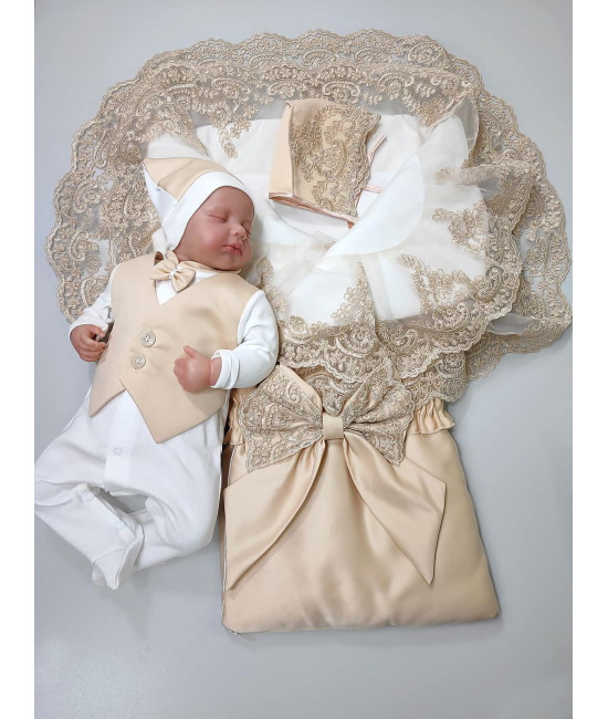 Комплект на выписку Самия-Джентльмен ваниль