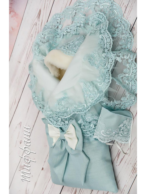 Конверт Самия люрекс тиффани