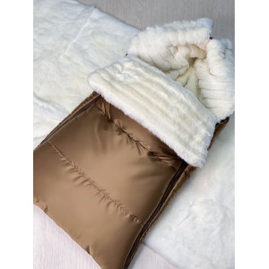 Конверт на выписку Стеганый бронза