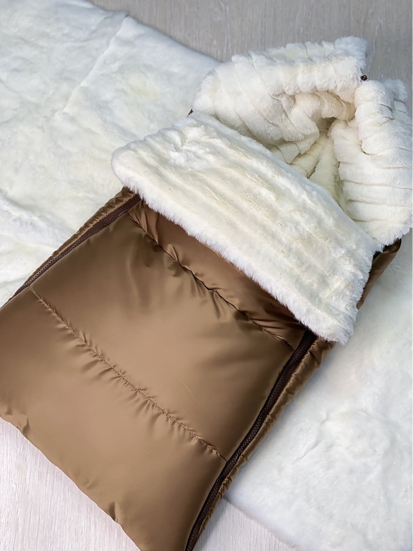 Конверт Стеганый бронза