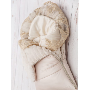 Конверт на выписку Стеганый крем