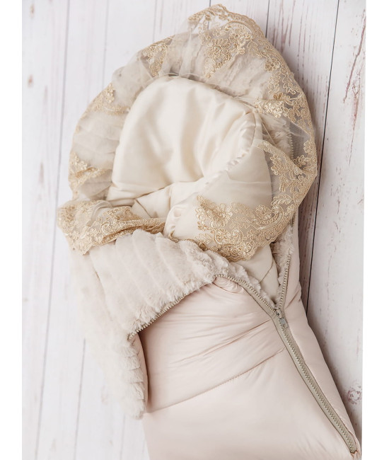 Конверт на выписку Стеганый крем